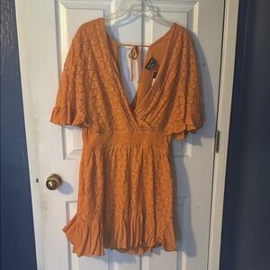 Marigold Lace Dress